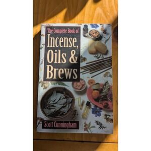 The Complete Book of Incense Oils & Brews Scott Cunningham Llewellyn Magick Book